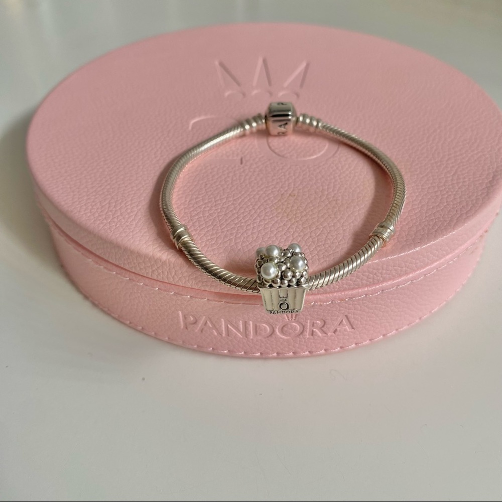 Pandora Popcorn Charm Delicious Popcorn